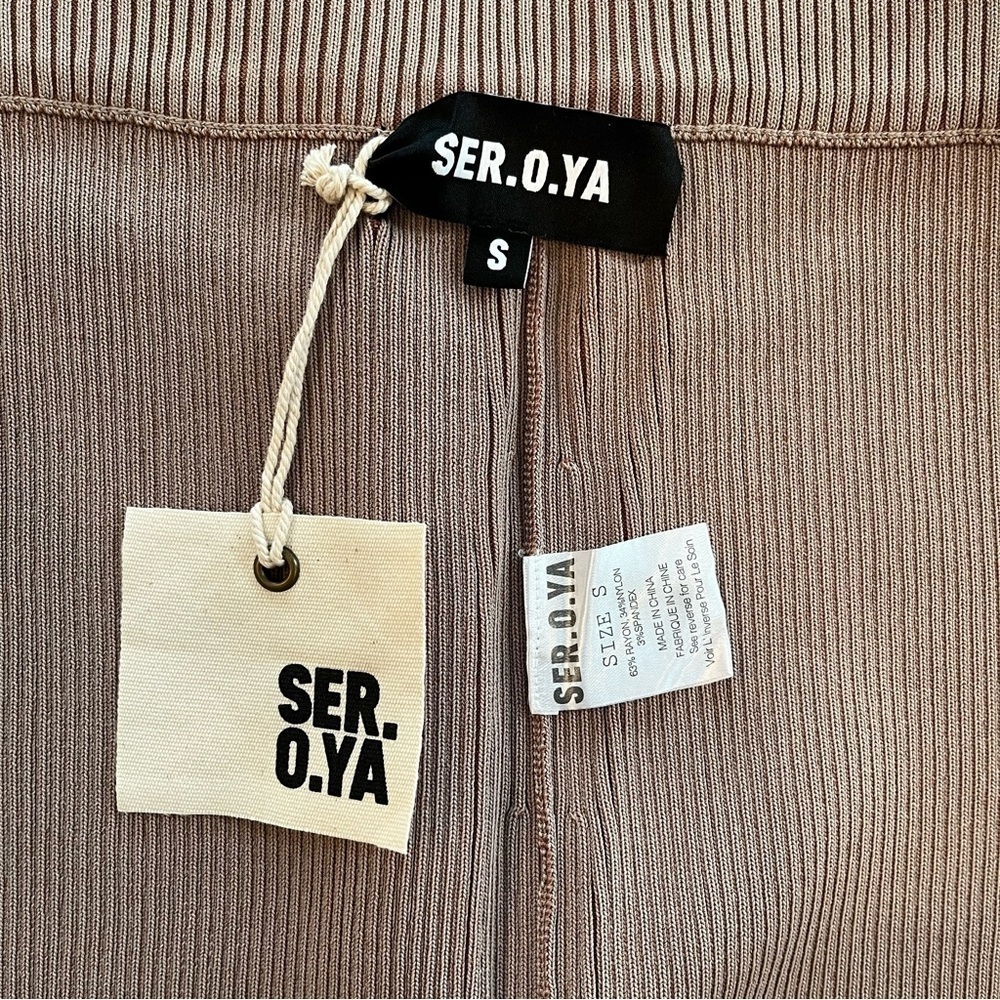 SER.O.YA by Retrofete | Lux Pant in Brown - Size Small (NWT) - Picture 5 of 8